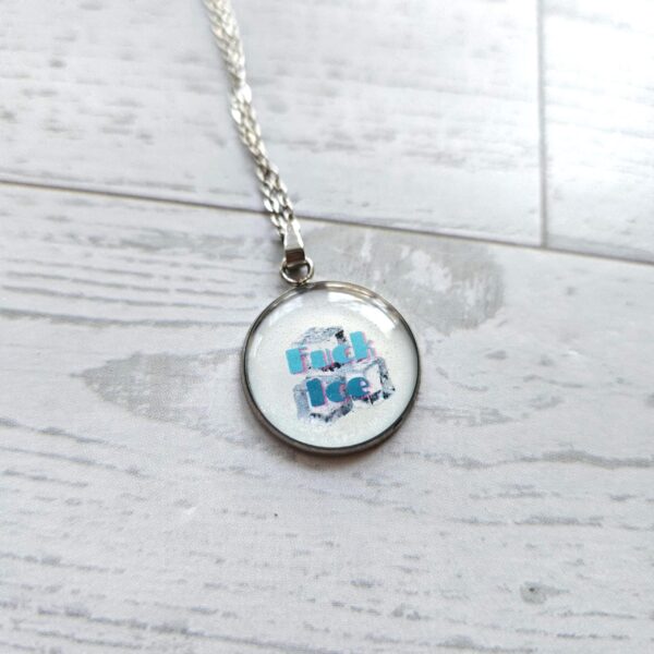 Activist Stainless Steel Pendant Necklace, Political Statement Jewelry, Protest Leftist Gift