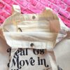 Lasagna Quote Tote Bag, Funny Hip Hop Lyric Gift, Canvas Bag With Pocket 5 The perfect gift for the hip-hop fan or anyone who makes moves in silence! 🤫 Featuring the iconic "Real G's Move In Silence Like Lasagna" lyric, this premium sublimated tote bag is as functional as it is funny. Why this tote stands on business: 💼 Permanent, Vibrant Art: We use sublimation, meaning the ink is dyed directly into the cotton canvas fibers. It’s smooth to the touch and will never fade, peel, or rub off. 🧼✨ Premium Construction: Made from high-quality, medium-weight cotton canvas. It’ (5)