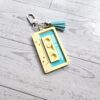 il_fullxfull.7731985953_jeh3-2 Pastel Cassette Bag Charm, Coquette NFC Mixtape Keychain, Y2K Music Gift