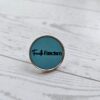 Fuck Fascism | Stainless Steel Protest Badge | Progressive Political Accessory
