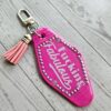 il_fullxfull.7832284434_qwjg Rhinestone Resin Motel Keychain: Hot Pink or Blush Glam Statement Accessory