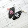 il_fullxfull.7857276264_e03t We Told Yall Resin Motel Keychain Funny Political Bag Charm Feminist Gift for Her