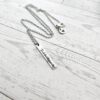 Activist Bar Necklace | Feminist, Anti-Patriarchy, Anti-Oligarchy | Stainless Steel · fs-1788655159123