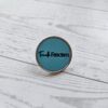 Fuck Fascism | Stainless Steel Protest Badge | Progressive Political Accessory