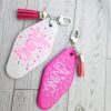 il_fullxfull.7874409803_aena-1 It's Giving Rhinestone Resin Motel Keychain Trendy Pink Gift