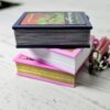 il_fullxfull.7881715590_l2mp-2 Custom Mini Book Bag Charm, Bookish Keychain, Personalized Reader Gift