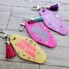 il_fullxfull.7883099867_nv17-1 Chaotic Retro Motel Keychain | Rhinestone Accents, Y2K Bag Charm