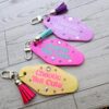 Chaotic Retro Motel Keychain | Rhinestone Accents, Y2K Bag Charm 11 Chaotic Retro Motel Keychain | Rhinestone Accents, Y2K Bag Charm