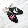 il_fullxfull.7905230169_2zr2 We Told Yall Resin Motel Keychain Funny Political Bag Charm Feminist Gift for Her