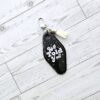 il_fullxfull.7905232011_448y We Told Yall Resin Motel Keychain Funny Political Bag Charm Feminist Gift for Her