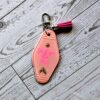il_fullxfull.7906185673_ffdo Retro Motel Keychain | Do It For the Plot | Rhinestones, Tassel Accent