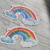Perimenopause Holographic Sticker Hot Flash Humor Midlife Gift