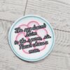Feminist Egg Vinyl Sticker The Egg Doesn't Swim Quote Decal