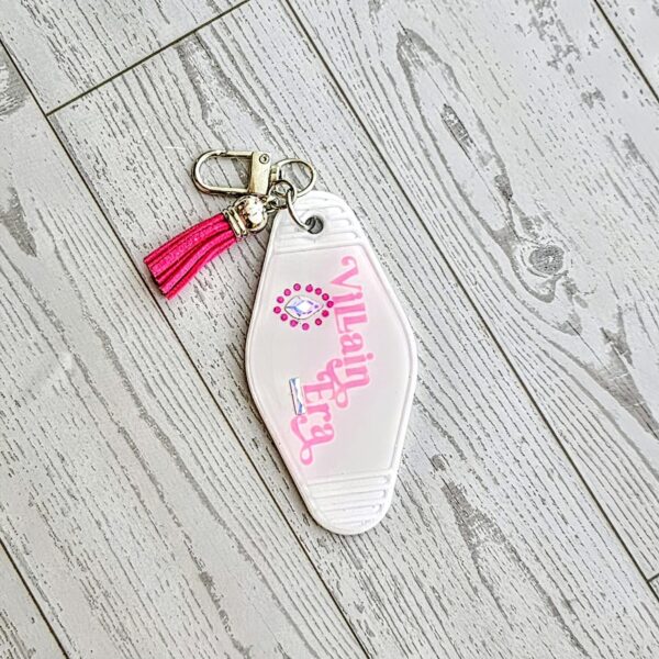 il_fullxfull.7911977043_lhsx Villain Era Motel Keychain | Rhinestone Evil Eye Bag Charm Gift for Her