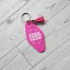 il_fullxfull.7915702117_eflg Pink Pony Club Motel Keychain — White Pink Rhinestone Tassel Bag Charm