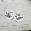 Feminist Egg Vinyl Sticker The Egg Doesn't Swim Quote Decal