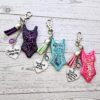 il_fullxfull.7629609387_3onh Showgirl Era Bodysuit Keychain – Personalized Rhinestone Bag Charm, Pink Blue or Purple