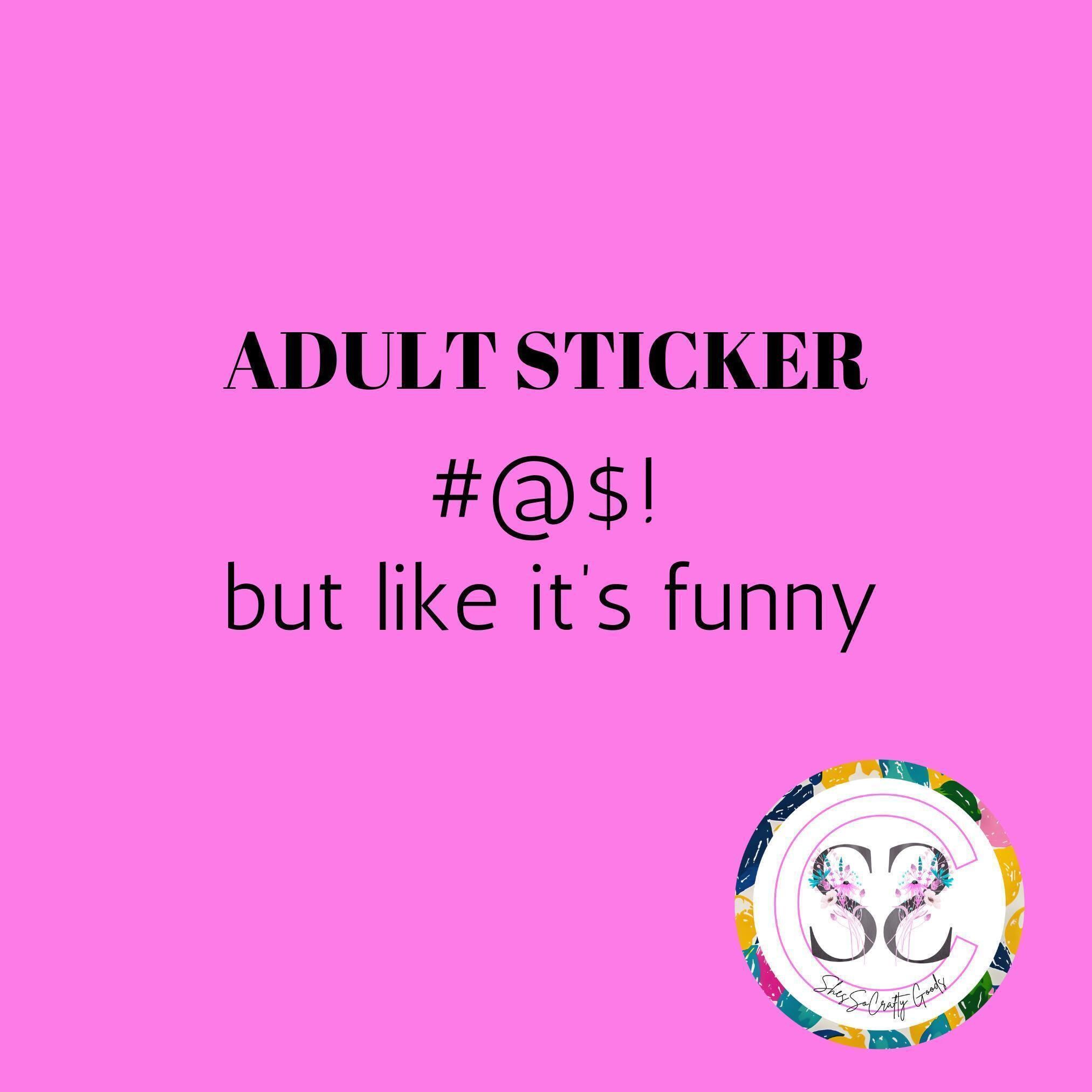 Eat a Bag of D*cks Sticker: Sassy Adult Humor Laptop Decal
